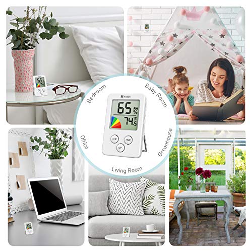 6 Habor+Mini+Thermometer+Hygrometer+Temperature