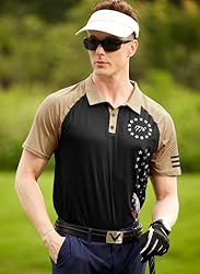 Men's Fourth of July Polo T-Shirt Patriotism Golf