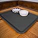 Easyology Premium Pet Food Tray - Dog & Cat Food Mat with Non Skid Design - Best Pet Bowl Mat for Containing Spills, 17.5'' x 14''