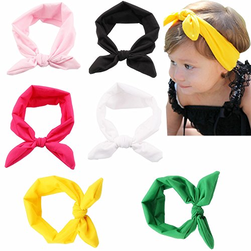 Roewell Baby Elastic Hair Hoops Headbands and Girl's Fashion Soft Headbands