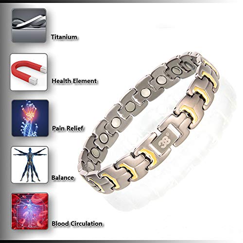 38 Elegant Titanium Bracelets Mens Pain Relief for Arthritis
