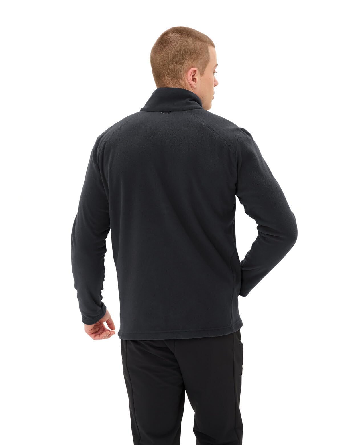 VAUDE Fleecejacke Herren Rosemoor, funktionale Fleece-Übergangsjacke aus 100% recyceltem Polyester, warme Zwischenjacke für Wandern & Freizeit 4