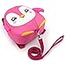 Hipiwe Baby Toddler Walking Safety Backpack Little Kid Anti-Lost Travel Bag Harness Reins Cute Penguin Toddler Bookbag Mini Backpacks with Safety Leash for Boys Girls 1-3 Years Old