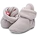 FANTINY Newborn Baby Cozy Fleece Booties with Non Skid Bottom