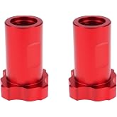 OTOTEC 2pcs Metal Spray Gun Cups Aluminum Adapter M14x1.0mm For Disposable Measuring Cups