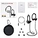 Bluetooth Headphones, Wireless Earbuds Microphone, Sports Earphones, IPX7 Waterproof Sweatproof Musical Headsets, Noise Cancelling HD Stereo Running Gym, up to 8 Hours Working Time