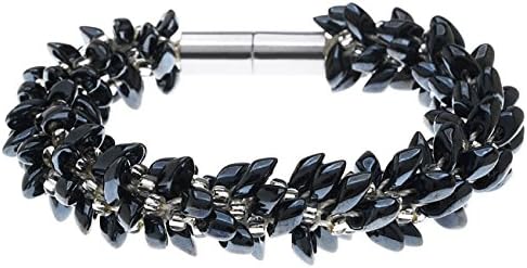 Exclusive Beadaholique Deluxe Beaded Kumihimo Bracelet (Hematite) Jewelry Kit