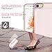 LAMEEKU iPhone SE(2022) iPhone SE(2020) iPhone 7/8 Case Wallet RFID Blocking Leather Credit Card Slot Holder Cover with Zipper Wallet, Protective for Apple iPhone 7/8/SE2/SE3 4.7 inch - Rose Gold