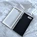 YonMeet Black and White Marble Case for iPhone 8 7 Plus 8plus TPU Soft Glossy Mirror Shockproof Back Cover Phone casing Shell (iPhone 7 Plus/8 Plus 5.5'', Black)