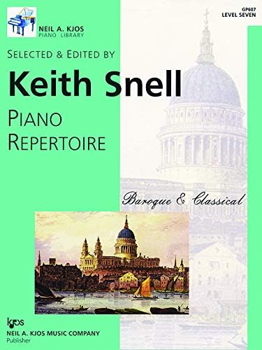 GP608 - Piano Repertoire - Baroque & Classical - Level 8 (Neil A
