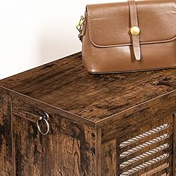 ALLOSWELL Storage Chest, Entryway Shoe Bench with