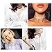 Gudukt Crystal Choker Necklace Silver Wide Rhinestone Choker Necklace for Women