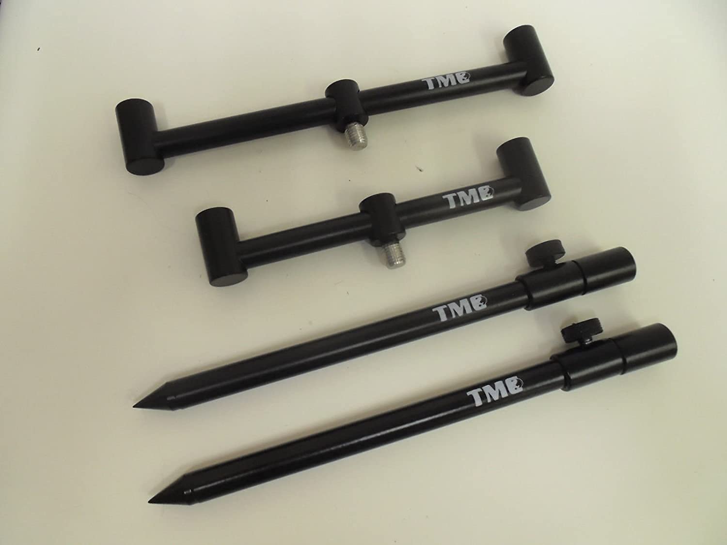 TMC 2 x 2 Rod Anodized Aluminium Goal Post set. 15 + 20cm Bars, 2 x 20-35 cm sticks. 13mm Diameter