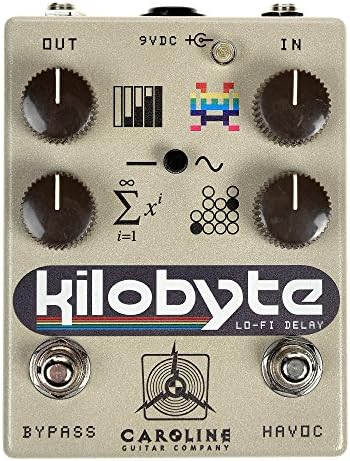 Caroline Kilobyte Lo-Fidelity Digital Delay 64 Graphic