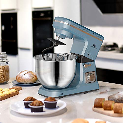 FIMEI Stand Mixer, 5Qt 6Speed Dough Mixer, 500W TiltHead Kitchen