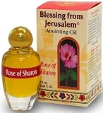Rose of Sharon Jerusalem Anointing Oil 0.34 fl.oz from the Land of the Bible