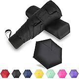 GAOYAING Travel Mini Umbrella Sun&Rain Lightweight Small and Compact Suit for Pocket with Case