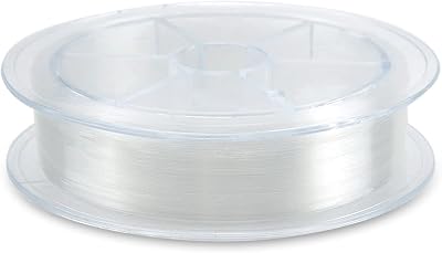 Fantasyon 200M Clear Nylon Fishing Line 0.26mm 43lb Spool Monofilament Wire