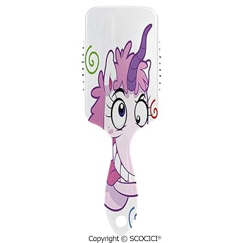 Buy Hair Brush For Women Girls Crazy Unicorn With Happy Face Girls