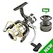 NARITA X5 Surf Fishing Reels 1 Way + 9 Ball Bearings Riverhawk Smooth Metal Carp Spinning Reel Bait Runner Fishing Wheel + Spare Spool …