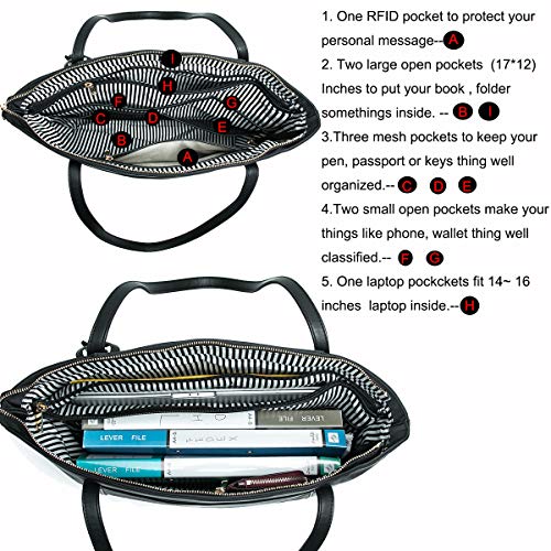 Laptop Bag for Women by miss fong, Work Bags for Women, Laptop Purse