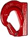 Indusco 47401411 Alloy Steel Weld On Bucket Hook, 8 Ton WLL, Painted