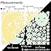 Wandkings® Glow-in-The-Dark Decals Sun, Moon & Stars XL Set 114 stickers on 2 US letter sheets (each 8.3 x 11.7 inch)