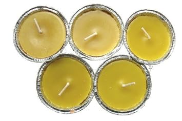 Amafino Flammschale 5 Stück 10 cm Brenndauer ca. 24 Std. Citronella Gartenkerzenlicht Partylicht