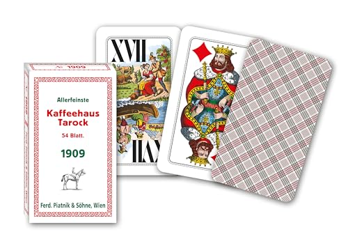 Piatnik - Carte da Gioco Kaffeehaus Tarock, Lingua Tedesca