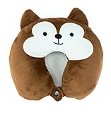 Kids Neck Pillow (Squirrel) - Toddler Size 2-5 Yrs