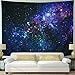 Leofanger Galaxy Tapestry Universe Starry Sky Tapestry Wall Hanging Milky Way Space Tapestry Psychedelic Tapestry Nebula Headboard Bedspread Tapestry for Bedroom Living Room(W78.7 × H59.1)