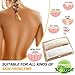 Exfoliating Loofah Back Scrubber Shower & Bathtub Body Sponge Scratcher with Extra Large Natural Luffa Reduce Back Acne,Exfoliate and Promote Circulation for Men and Women 5