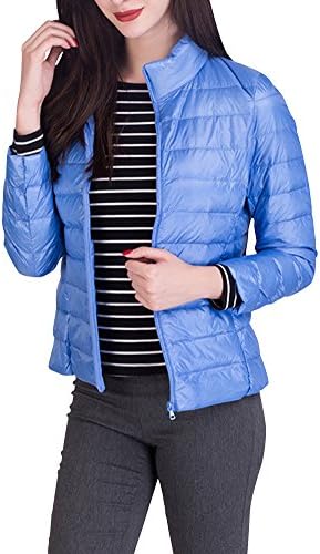 PengGengWomen Packable Down Jackets Lightweight Outwear Coat Puffer Jacket