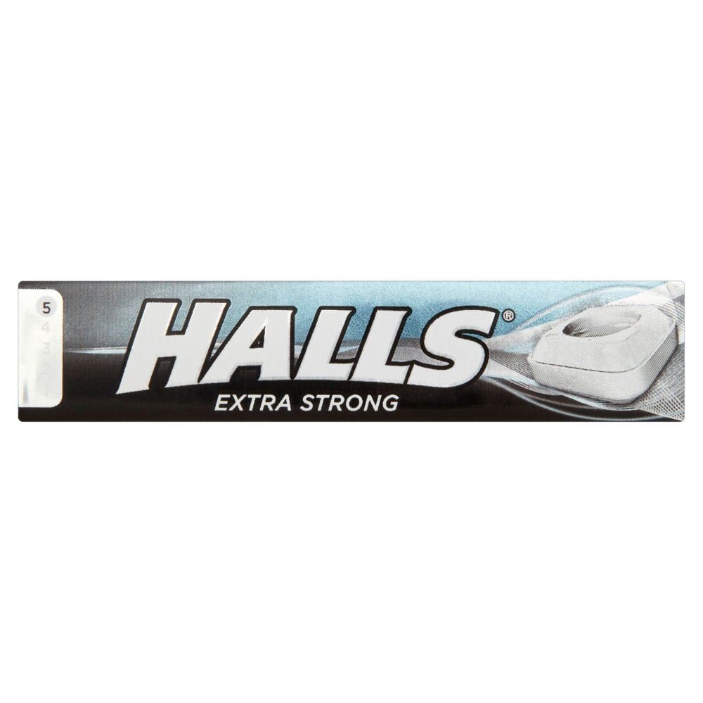 Halls Menthol Extra Strong, 35 g (Pack of 12) Grocery