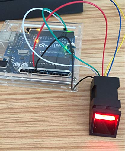 WINGONEER® Green Light Optical Fingerprint Reader Sensor Module for Arduino Mega2560 UNO R3 - Thumbnail 5