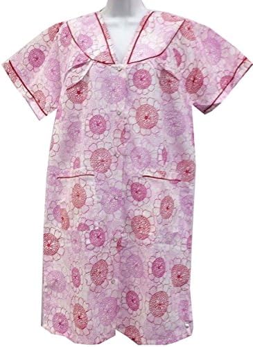 Open Front Snap Down Women Duster - House Gown - Nightgown - All Sizes Regular & Plus