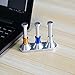 Baleauty 3 Set Moon Drop Desk Toy Metal Base - Gravity Defying Hand Spinner Toy The Triple Desktop Stand/ Displaying Gravity on The Moon,Earth Mars
