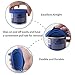 Roysili 3 Pack Dog Cat Food Can Cover, BPA Free Silicone Pet Can Cover for Multiple Sizes Dishwasher Safe Can Food Lids Blue + Green + Pink