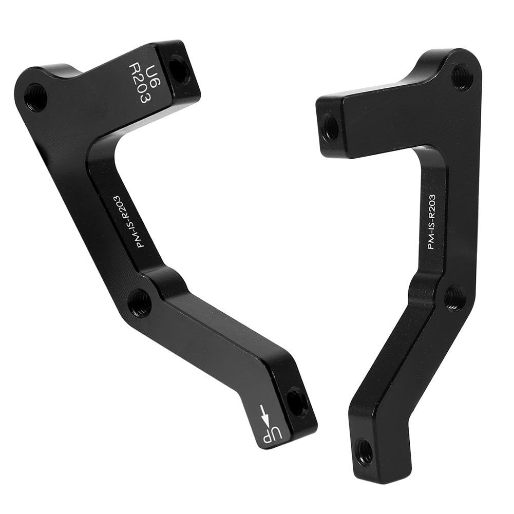 Dilwe Bike Disc Brake Mount Adaptor, Aluminium Alloy Front V Brake Caliper Converter for Cycling DIY Maintenance