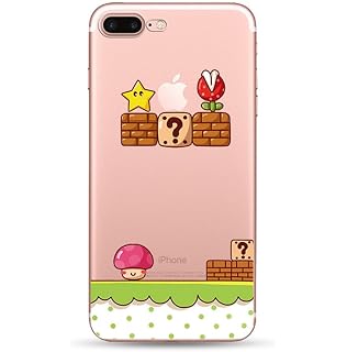 Freessom Coque Iphone 7 8 Silicone Transparent Avec Motif