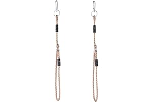 NOSTIFY 2PC Heavy Duty Length Adjustable Nylon Rope Express Setup Hanging Tree Straps (400 Lbs Limited/Each) for Outdoor Swin