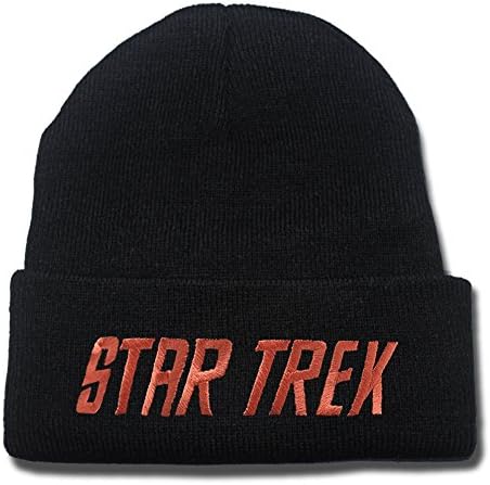 Star Trek Logo Beanie Fashion Unisex Embroidery Beanies Skullies Knitted Hats Skull Caps