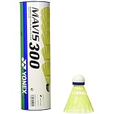 Yonex Mavis 300 Yellow Nylon Shuttlecocks 1/2doz