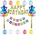 Super-Size Birthday Party Decorations Supplies All-in-One Pack with Foil Balloons, Happy Birthday Balloons, Happy Birthday Banners by Gifts2U