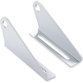 Frienda 2 Pcs Keel Roller Brackets Galvanized Boat Trailer Holders | Boat Trailer Keel Roller Brackets with 4.5 Inch Slots, Keel Holder Split Brackets Accessories, Boat Easy Water Launch