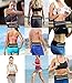 AOLERX Fanny Pack Crossbody Running Belt for Women & Men, Outdoor Sports Runner Waist Packs with Zipper Pockets, Hands-Free Wallets Phone Holder Slim Running Pouch Black