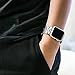 iiteeology Compatible with Apple Watch Band Series 11/10/9/8/7 46mm/45mm, Ultra 3/Ultra 2 49mm, Series 6/5/4 SE 3 44mm, Series 3/2/1 42mm, Stainless Steel Metal Link Band for iWatch - Silver