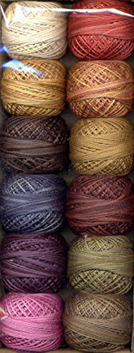 Valdani size 8 perle cotton embroidery thread cottage g…