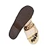 Romonacr Massage Slippers Foot Massager Shoes Shiatsu Relax Sandals with Natural Cobblestone Stones L(Women 8/Men 7)
