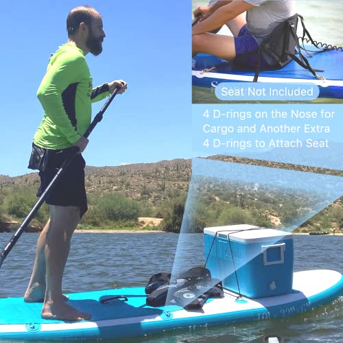 Soopotay Inflatable Paddle Boards for Adults, 10' x 32'' x 6'' Stand Up